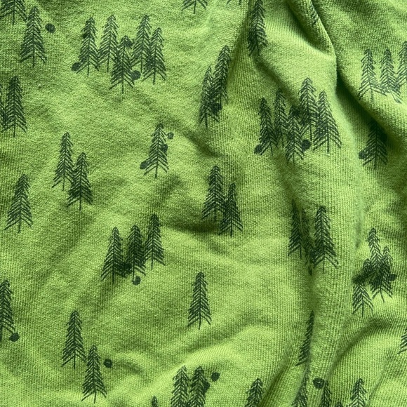 Childhoods Clothing Olive Green Trees‎ sweater dress 12-18 month Made in USA - Picture 6 of 6